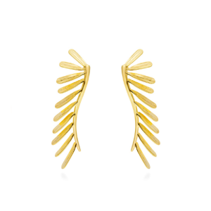 Pendientes SPINE de Plata Trepador